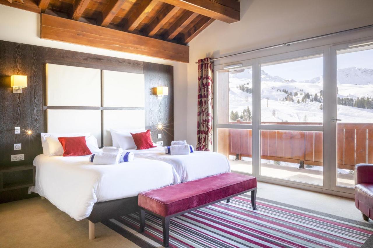 Hotel Club Mmv Les 2 Domaines La Plagne Exteriör bild