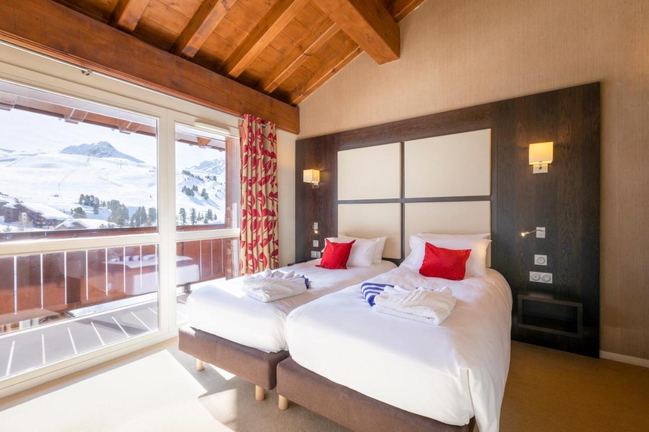 Hotel Club Mmv Les 2 Domaines La Plagne Exteriör bild